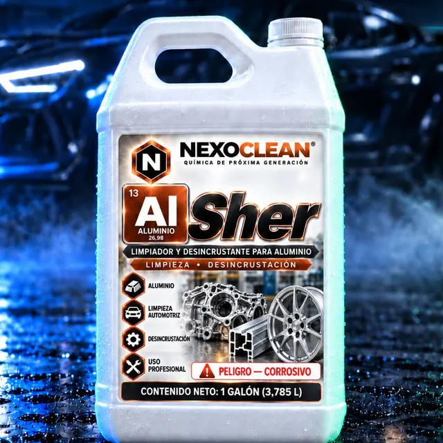 NexoClean AlSher, limpiador y desincrustante para aluminio